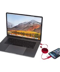 Alasia 100 cm 5-in-1 Kabel aus recyceltem Kunststoff und Aluminium, einziehbar, für Datenübertragung und mit 45W Schnellladun 14 12442021 E3