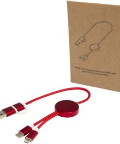 Alasia 30 cm 5-in-1 Kabel aus recyceltem Kunststoff für Datenübertragung und 27W Schnellladung