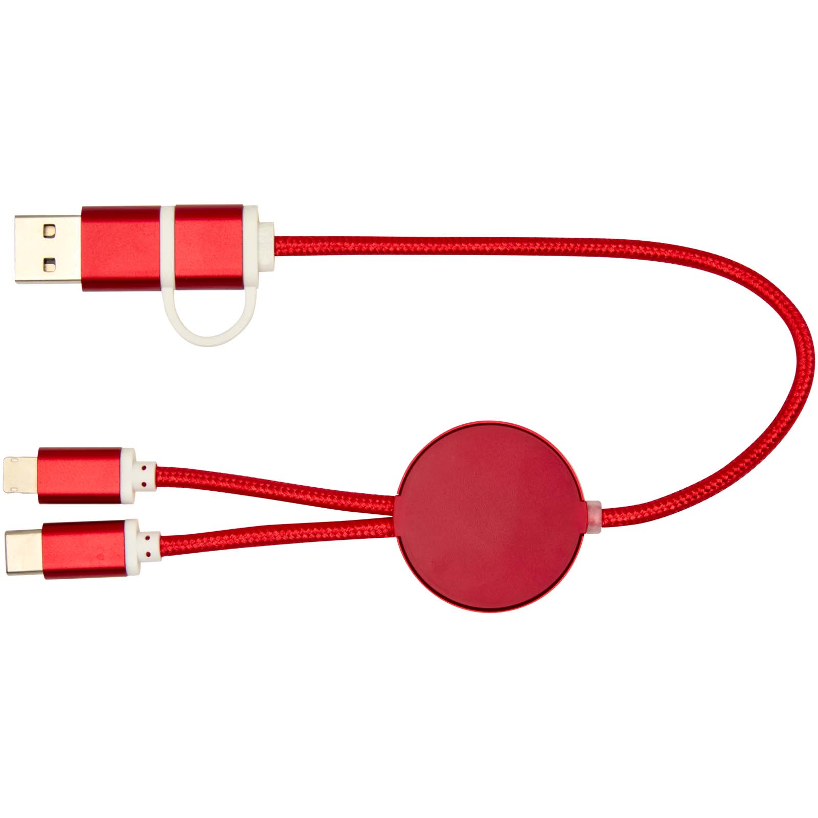 Alasia 30 cm 5-in-1 Kabel aus recyceltem Kunststoff für Datenübertragung und 27W Schnellladung 5 Alasia 30 cm 5-in-1 Kabel aus recyceltem Kunststoff für Datenübertragung und 27W Schnellladung – Bild 3