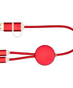 Alternative view of Alasia 30 cm 5-in-1 Kabel aus recyceltem Kunststoff für Datenübertragung und 27W Schnellladung