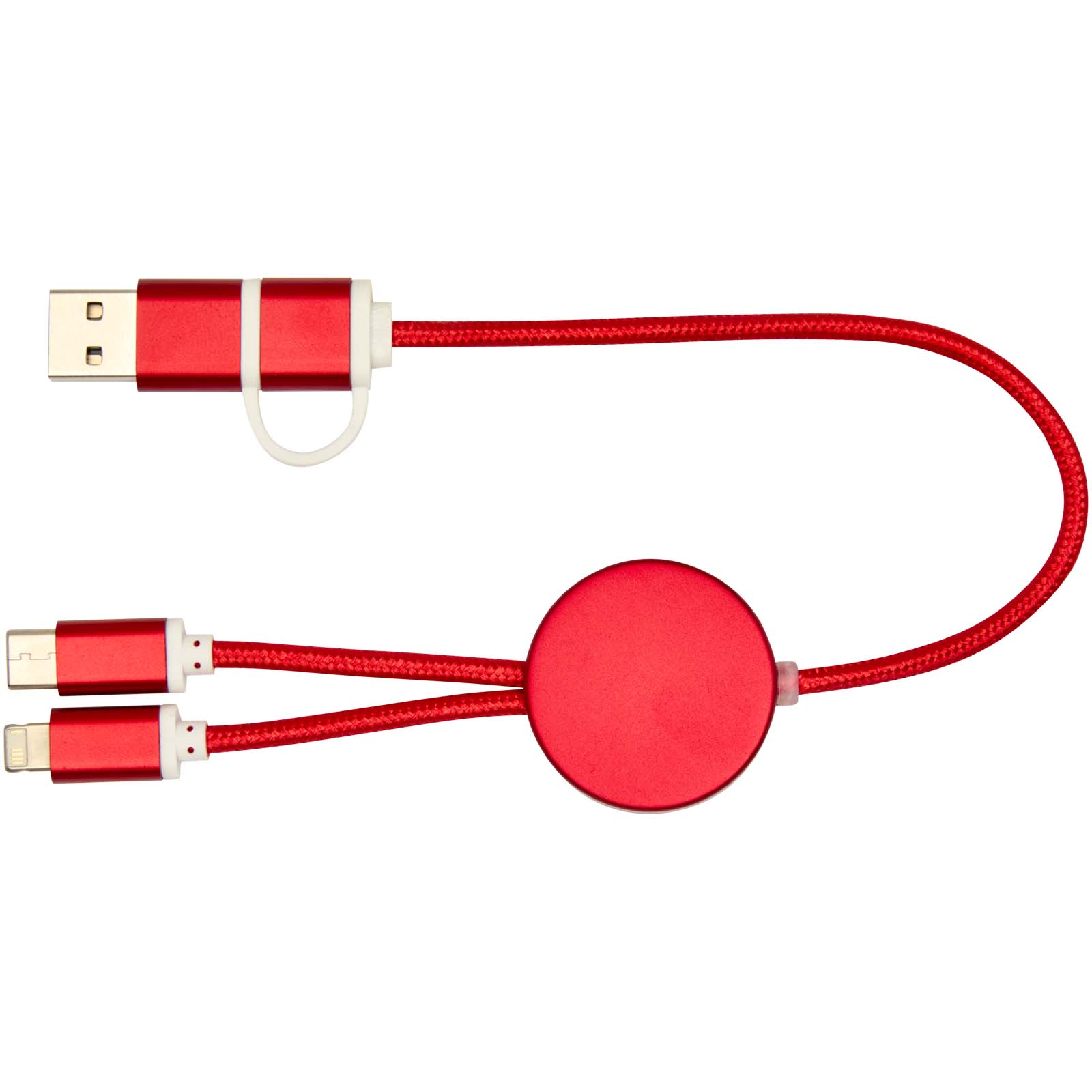 Alasia 30 cm 5-in-1 Kabel aus recyceltem Kunststoff für Datenübertragung und 27W Schnellladung 4 Alasia 30 cm 5-in-1 Kabel aus recyceltem Kunststoff für Datenübertragung und 27W Schnellladung – Bild 2