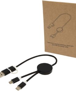 Alasia 30 cm 5-in-1 Kabel aus recyceltem Kunststoff für Datenübertragung und 27W Schnellladung