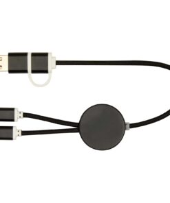 Alternative view of Alasia 30 cm 5-in-1 Kabel aus recyceltem Kunststoff für Datenübertragung und 27W Schnellladung