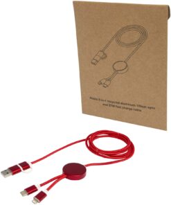 Alasia 150 cm 5-in-1 Kabel aus recyceltem Kunststoff für Datenübertragung und 27W Schnellladung