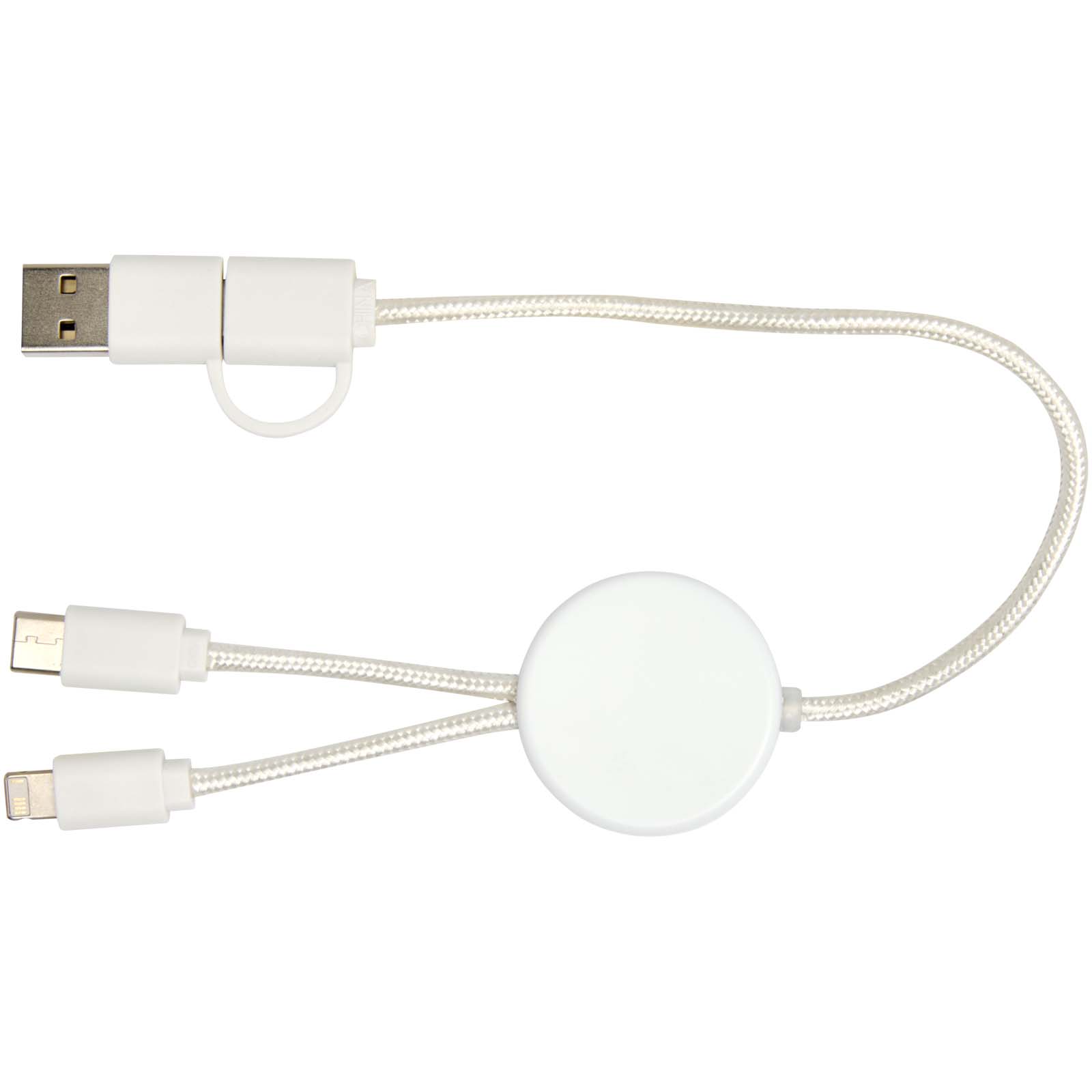 Citala 30 cm 5-in-1 Kabel aus recyceltem Kunststoff für Datenübertragung und 27W Schnellladung 5 Citala 30 cm 5-in-1 Kabel aus recyceltem Kunststoff für Datenübertragung und 27W Schnellladung – Bild 3