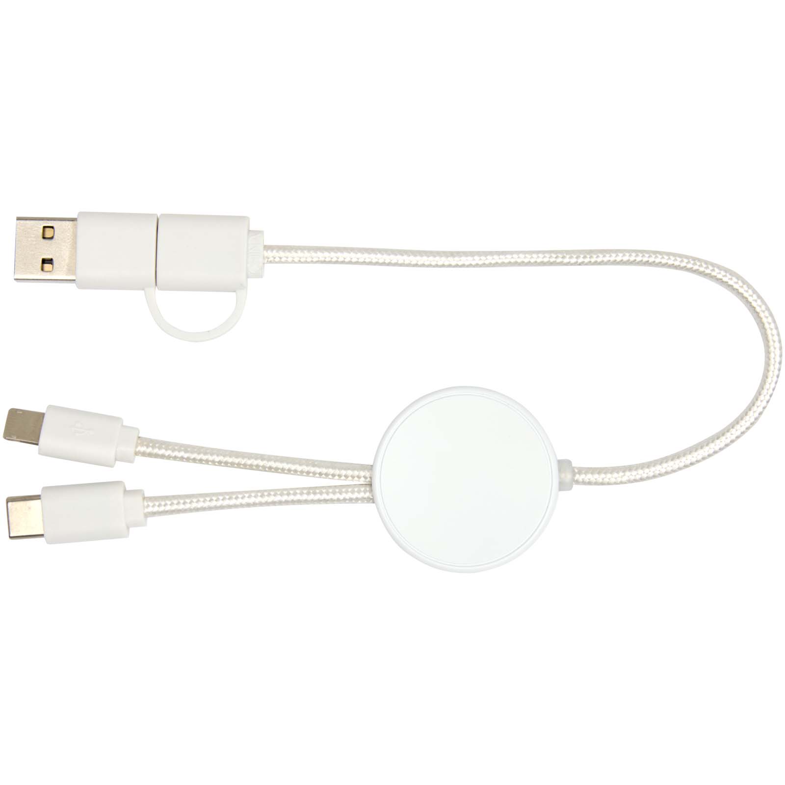 Citala 30 cm 5-in-1 Kabel aus recyceltem Kunststoff für Datenübertragung und 27W Schnellladung 4 Citala 30 cm 5-in-1 Kabel aus recyceltem Kunststoff für Datenübertragung und 27W Schnellladung – Bild 2