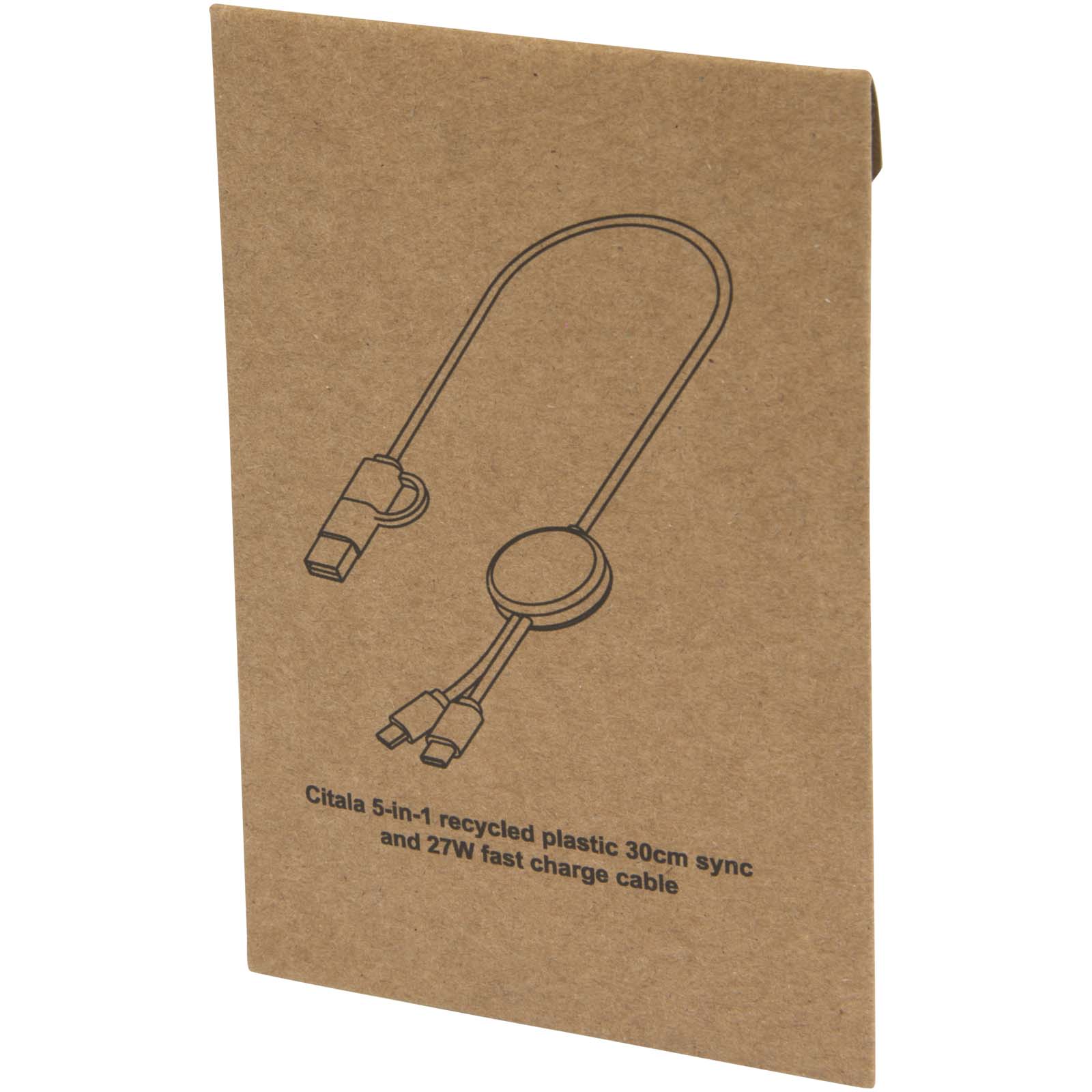 Citala 30 cm 5-in-1 Kabel aus recyceltem Kunststoff für Datenübertragung und 27W Schnellladung 9 Citala 30 cm 5-in-1 Kabel aus recyceltem Kunststoff für Datenübertragung und 27W Schnellladung – Bild 7