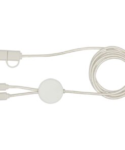 Alternative view of Citala 150 cm 5-in-1 Kabel aus recyceltem Kunststoff für Datenübertragung und 27W Schnellladung