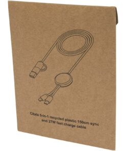 Citala 150 cm 5-in-1 Kabel aus recyceltem Kunststoff für Datenübertragung und 27W Schnellladung 15 12442801 P1