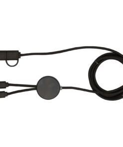 Alternative view of Citala 150 cm 5-in-1 Kabel aus recyceltem Kunststoff für Datenübertragung und 27W Schnellladung