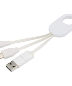 Troop 4-in-1 Ladekabel aus recyceltem Kunststoff