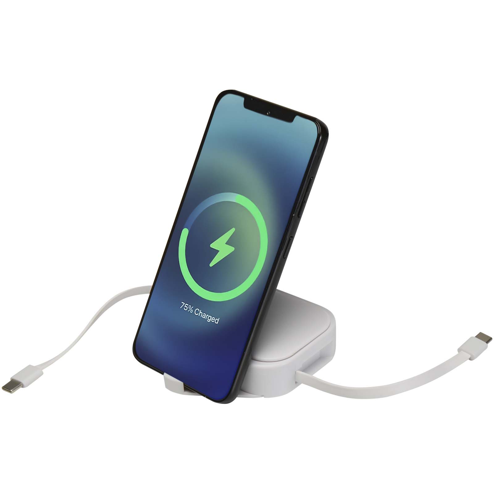 Gloas Aufrollbares 5 in 1 Kabel aus Recyclingmaterial mit Datensynchronisierung und 100 W Schnellladefunktion sowie Smartphon 7 Gloas Aufrollbares 5 in 1 Kabel aus Recyclingmaterial mit Datensynchronisierung und 100 W Schnellladefunktion sowie Smartphon – Bild 5