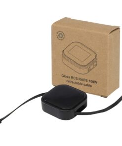 Gloas Aufrollbares 5 in 1 Kabel aus Recyclingmaterial mit Datensynchronisierung und 100 W Schnellladefunktion sowie Smartphon