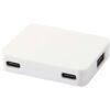 Gaia 4 Port USB Hub mit USB-A- und Typ-C-Ausgang und zwei Eingängen aus recyceltem Kunststoff 1 12444901