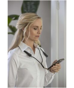 Funi 5 in 1 Lanyard Kabel aus recyceltem Kunststoff für Smartphones mit integrierter Datensynchronisierung und 100 W Schnelll schwarz 13 12445390 M1