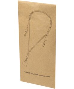 Funi 5 in 1 Lanyard Kabel aus recyceltem Kunststoff für Smartphones mit integrierter Datensynchronisierung und 100 W Schnelll schwarz 12 12445390 P1