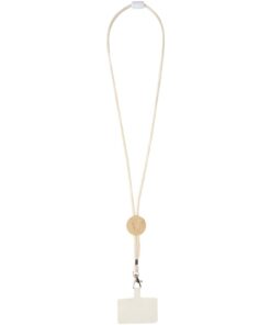 Adhab Smartphone Lanyard mit Bambusdetails