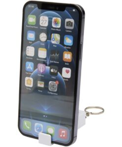 Aggia Telefonladestation aus recyceltem Kunststoff mit Fidget-Toy