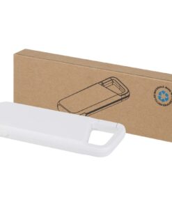 Alkes 12 W 5.000 mAh wasserfeste Powerbank aus recyceltem Kunststoff mit Karabinerhaken