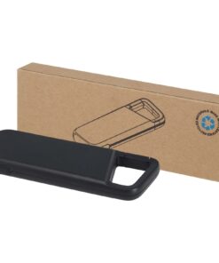 Alkes 12 W 5.000 mAh wasserfeste Powerbank aus recyceltem Kunststoff mit Karabinerhaken