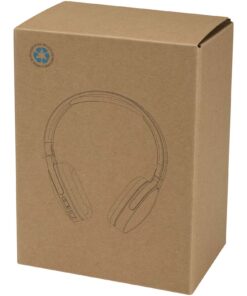 Ancha Over-Ear Wireless Bluetooth® Headset aus recyceltem Kunststoff schwarz 9 12448390 P1