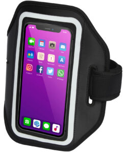 Haile reflektierendes Smartphone Armband mit transparenter Abdeckung
