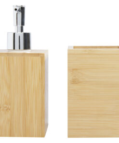 Alternative view of Hedon 3-teiliges Bambus Badezimmer-Set natural