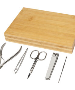 Ladia 5-teiliges Bambus Maniküreset