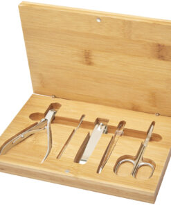 Ladia 5-teiliges Bambus Maniküreset natural 7 12619806 E1