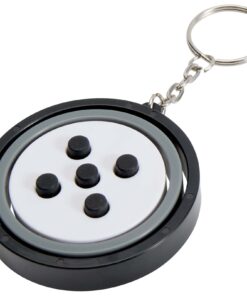 Spinx Gyroskop Fidget Schlüsselanhänger aus recyceltem Kunststoff
