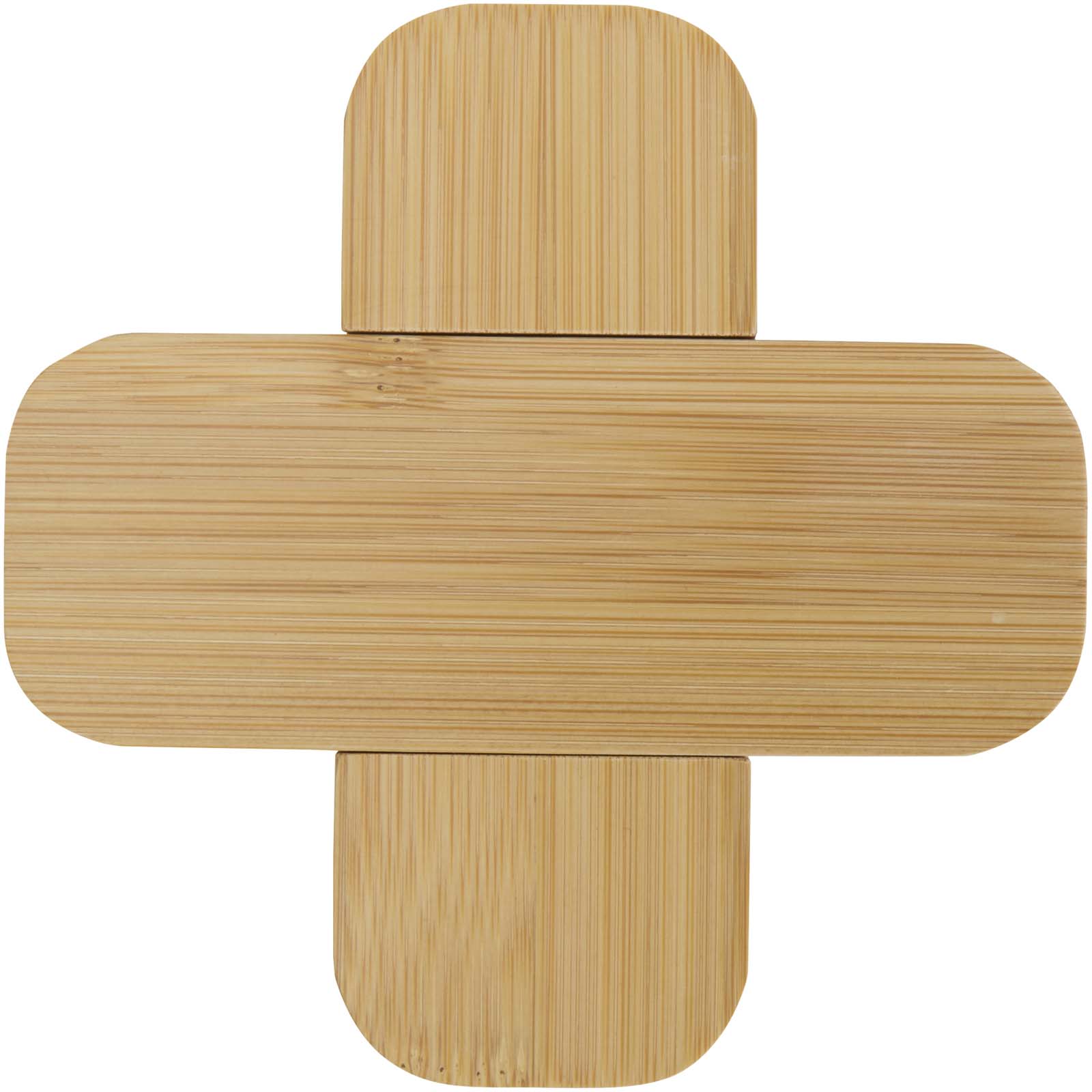 Croc Untersetzer aus Bambus – klein natur 4 Croc Untersetzer aus Bambus – klein natur – Bild 2