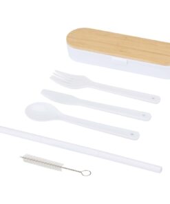 Runa Besteckset mit Bambusdeckel