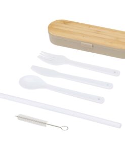 Runa Besteckset mit Bambusdeckel