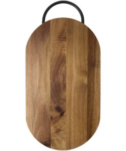 Julienne Akazienholz Schneidebrett mit Griff holz 7 12639271 B1