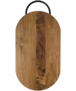 Julienne Akazienholz Schneidebrett mit Griff holz 6 12639271 F1