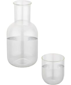 Amelie Set aus Glaskaraffe und Tasse