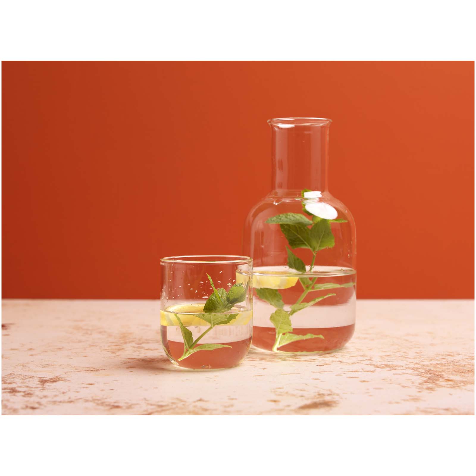 Amelie Set aus Glaskaraffe und Tasse transparent 6 Amelie Set aus Glaskaraffe und Tasse transparent – Bild 4