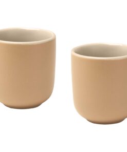 Male 90 ml Keramik Espressotassen – 2er Set