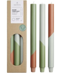 Home 26 Originalhome Eden Diagonale Kerzen – 3er-Set