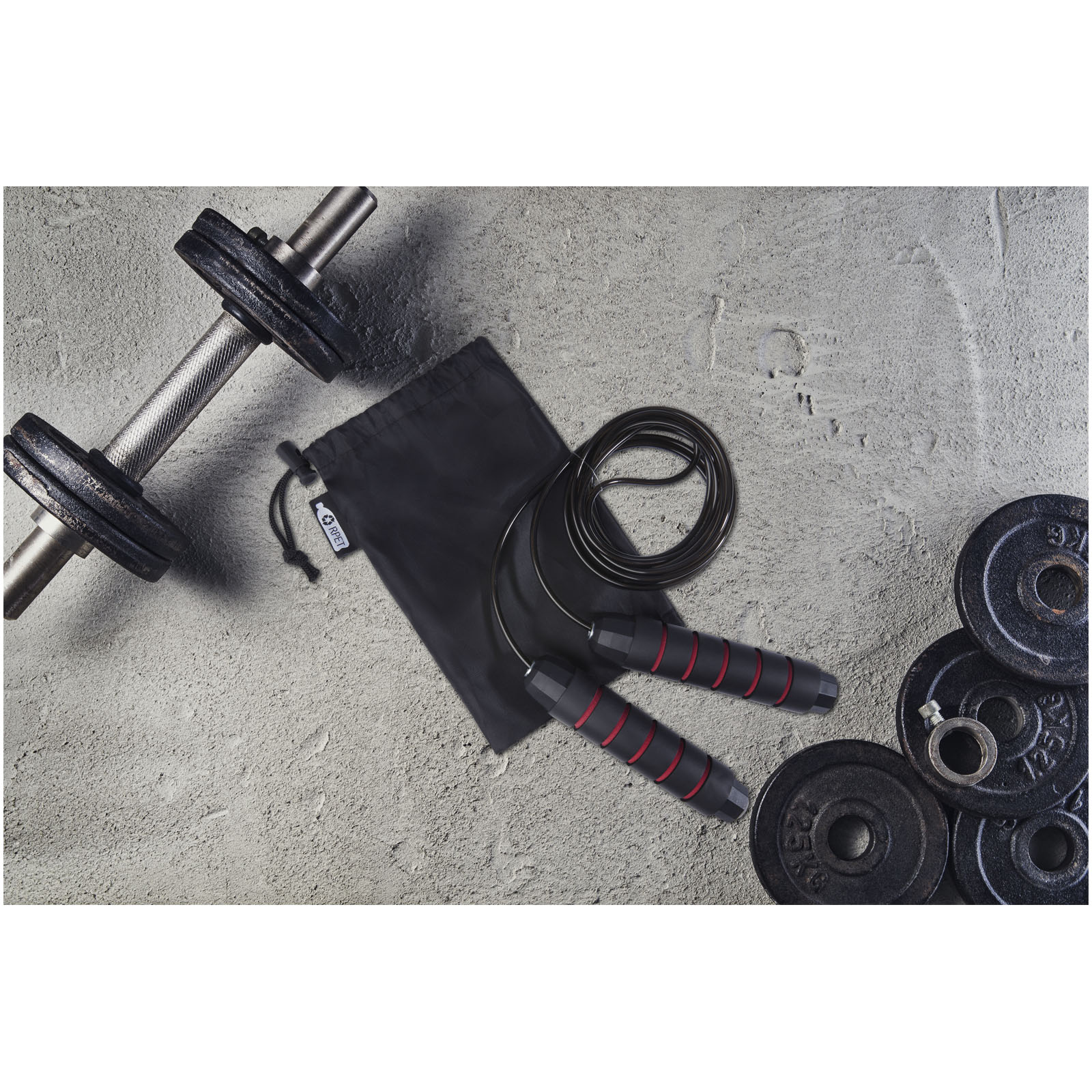 Austin weiches Springseil im Beutel aus rPET 8 Austin weiches Springseil im Beutel aus rPET – Bild 6