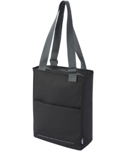 Aqua wasserabweisende 14" Laptop-Tragetasche aus GRS Recyclingmaterial 14 L