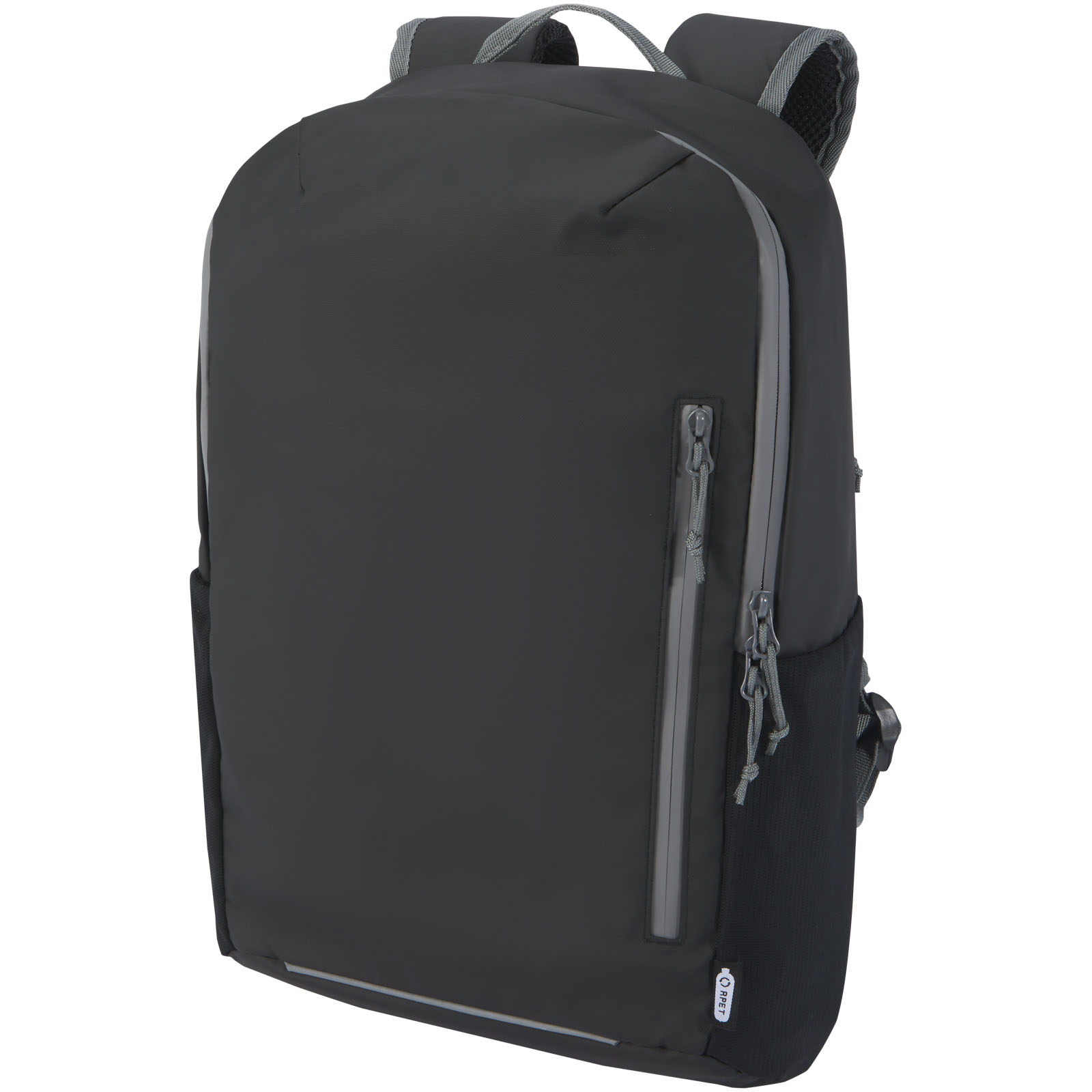 Aqua wasserabweisender 15" Laptop-Rucksack aus GRS Recyclingmaterial 21 L schwarz 3 Aqua wasserabweisender 15" Laptop-Rucksack aus GRS Recyclingmaterial 21 L