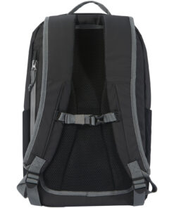 Aqua wasserabweisender 15" Laptop-Rucksack aus GRS Recyclingmaterial 21 L schwarz 12 13004390 B1