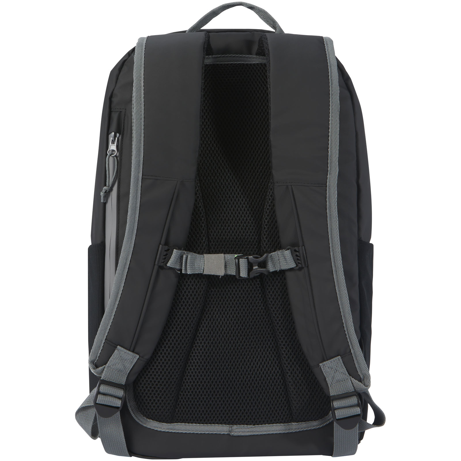 Aqua wasserabweisender 15" Laptop-Rucksack aus GRS Recyclingmaterial 21 L schwarz 5 Aqua wasserabweisender 15" Laptop-Rucksack aus GRS Recyclingmaterial 21 L schwarz – Bild 3