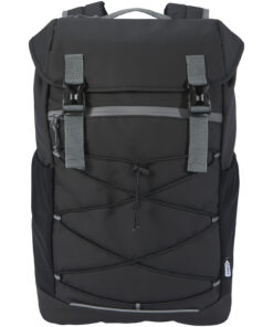 6" GRS recycelter wasserabweisender Laptop-Rucksack 23 L