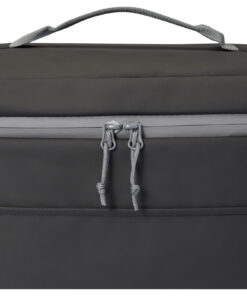 Aqua wasserabweisende Kühltasche für 20 Dosen aus GRS Recyclingmaterial 22 L schwarz 15 13004590 D1