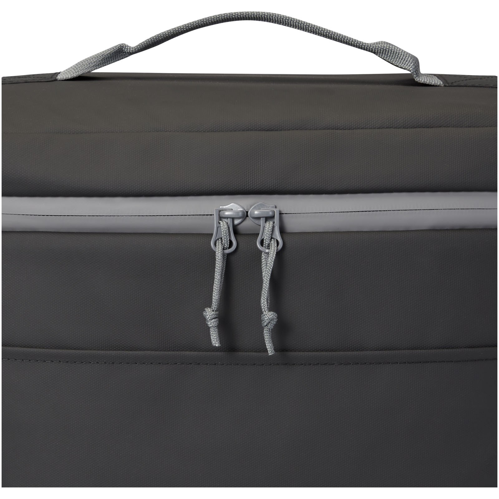 Aqua wasserabweisende Kühltasche für 20 Dosen aus GRS Recyclingmaterial 22 L schwarz 8 Aqua wasserabweisende Kühltasche für 20 Dosen aus GRS Recyclingmaterial 22 L schwarz – Bild 6