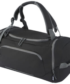 Aqua wasserabweisende Reisetasche aus GRS Recyclingmaterial 35 L