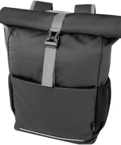 Aqua 15" wasserabweisende Fahrradtasche aus GRS Recyclingmaterial 20 L
