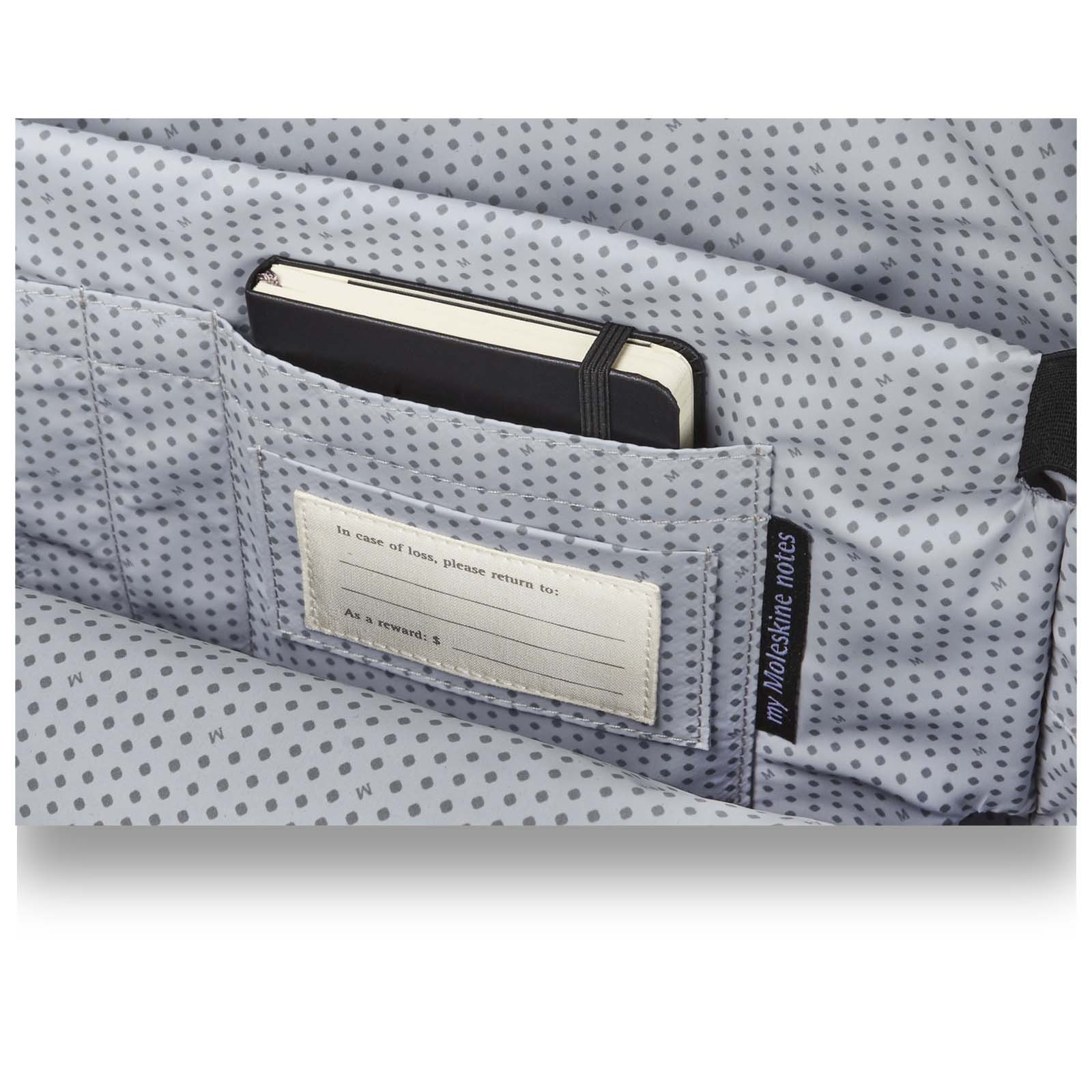 Moleskine Classic Rucksack schwarz 9 Moleskine Classic Rucksack schwarz – Bild 7